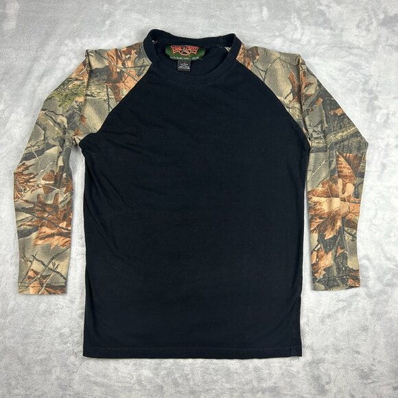Trail Crest Other - Trail Crest T Shirt Mens Large Black Camo Long Sleeve Outdoor Tee Woodland